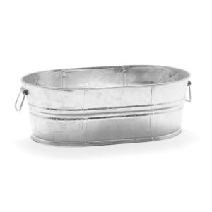 GALVANIZED STEEL OVAL TUB